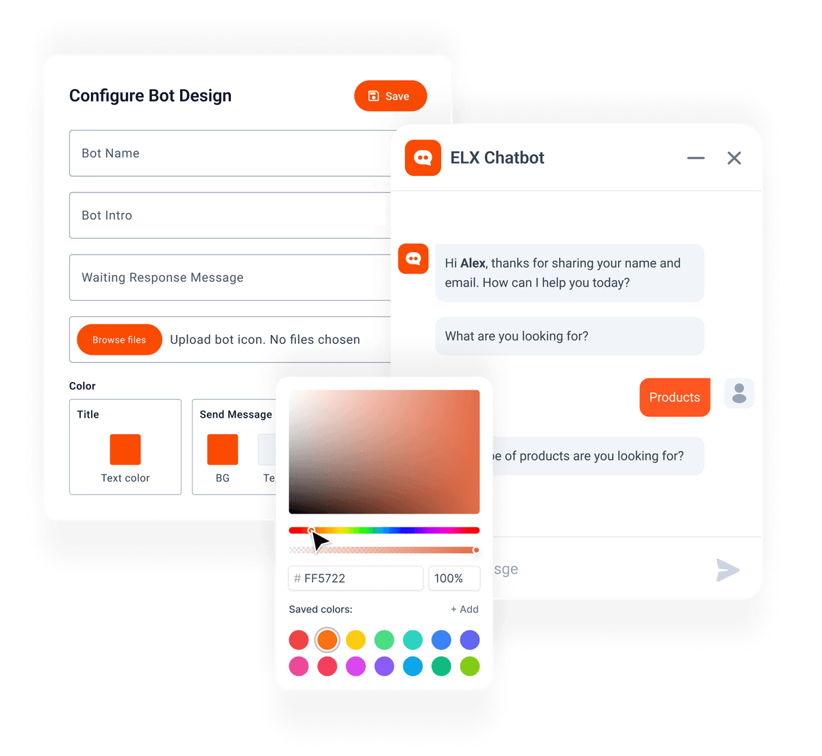 Elx Chatbot- Full Brand Customization 